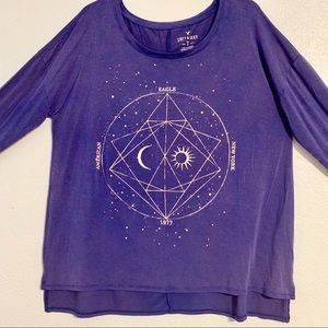 American Eagle Celestial Soft Sexy Graphic T-shirt